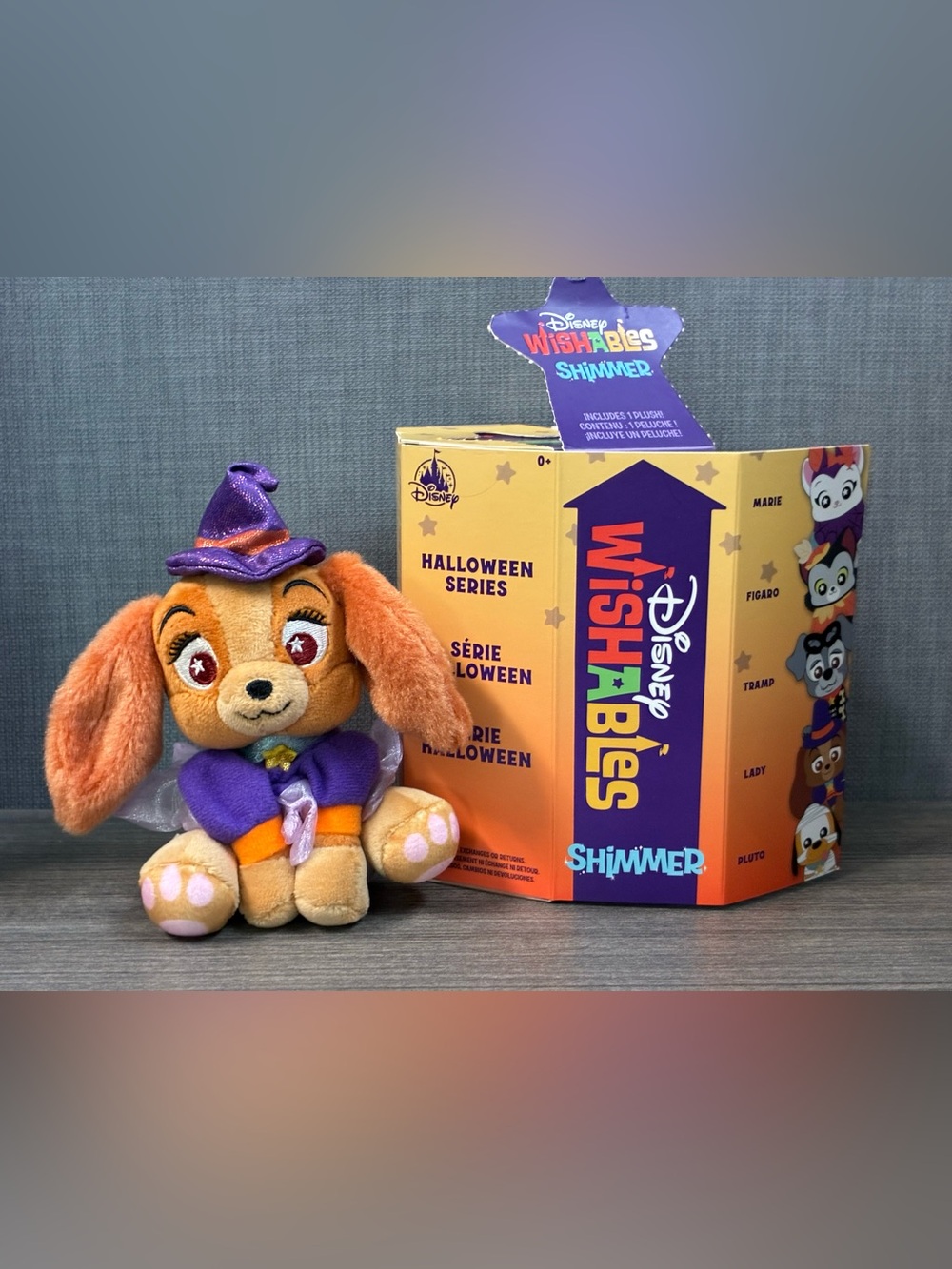 Disney Wishable Halloween Plush- Lady